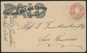 Sale 1223, Lot 8441, California and Western Mails