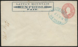 Sale 1223, Lot 8443, California and Western Mails