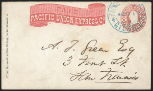 Sale 1223, Lot 8447, California and Western Mails