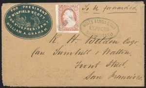 Sale 1223, Lot 8453, California and Western Mails