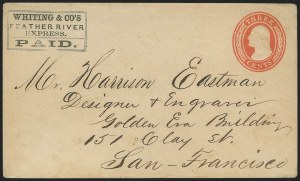 Sale 1223, Lot 8463, California and Western Mails