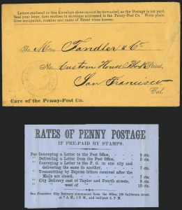 Sale 1223, Lot 8468, California and Western Mails