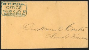 Sale 1223, Lot 8474, California and Western Mails
