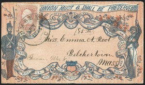 Sale 1223, Lot 8485, Civil War Patriotics
