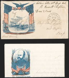 Sale 1223, Lot 8490, Civil War Patriotics