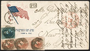 Sale 1223, Lot 8492, Civil War Patriotics