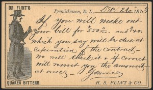 Sale 1223, Lot 8505, Postal Card Advertisements