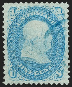 Sale 1224, Lot 101, 1867-68 Grilled Issue