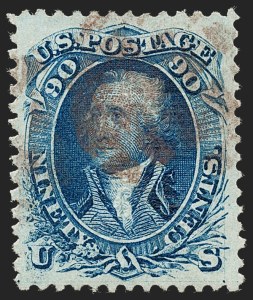 Sale 1224, Lot 105, 1867-68 Grilled Issue