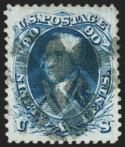 Sale 1224, Lot 106, 1867-68 Grilled Issue