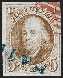 Sale 1224, Lot 16, 1847 Issue