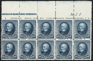 Sale 1224, Lot 160, 1890-93 Small Bank Note Issue