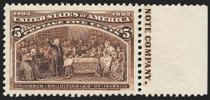 Sale 1224, Lot 163, Columbian Issue