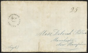 Sale 1224, Lot 2, Cherokee Nation