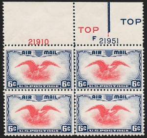 Sale 1224, Lot 229, Air Post, including Upright Jenny Error