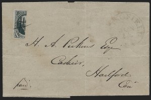 Sale 1224, Lot 27, 1847 Issue