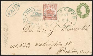 Sale 1224, Lot 275, California and Western Postal History including Pony Express