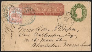 Sale 1224, Lot 277, California and Western Postal History including Pony Express