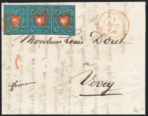 Sale 1224, Lot 349, Worldwide: Switzerland including "Inverted Double Geneva"