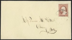 Sale 1224, Lot 56, 1c-3c 1851 Issue with Chicago Perforation