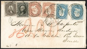 Sale 1224, Lot 83, 1861-66 Issue