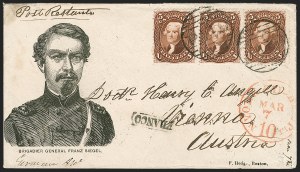 Sale 1224, Lot 93, 1861-66 Issue