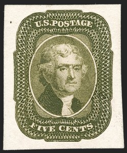 Sale 1227, Lot 2014, Essays, Proofs and Specimens