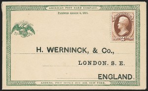 Sale 1227, Lot 2053, Essays, Proofs and Specimens