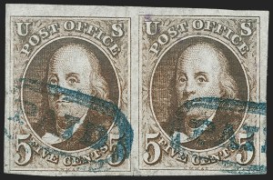 Sale 1227, Lot 2093, 5c 1847 Issue (Scott 1)
