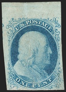 Sale 1227, Lot 2137, 1c 1851-56 Issue (Scott 5A-9)