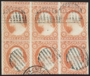 Sale 1227, Lot 2185, 3c-5c 1851-56 Issue (Scott 10-12)