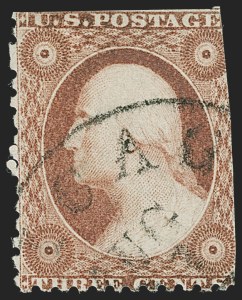 Sale 1227, Lot 2188, 3c-5c 1851-56 Issue (Scott 10-12)