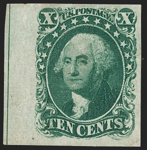 Sale 1227, Lot 2192, 10c-12c 1851-56 Issue (Scott 13-17)