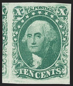 Sale 1227, Lot 2201, 10c-12c 1851-56 Issue (Scott 13-17)