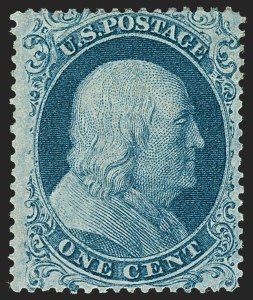 Sale 1227, Lot 2223, 1c 1857-60 Issue (Scott 18-24)