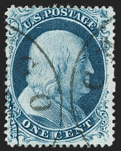 Sale 1227, Lot 2226, 1c 1857-60 Issue (Scott 18-24)
