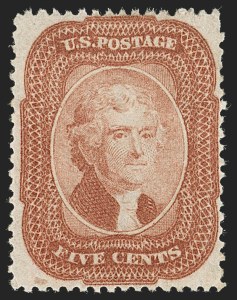 Sale 1227, Lot 2250, 3c-10c 1857-60 Issue (Scott 25-35)
