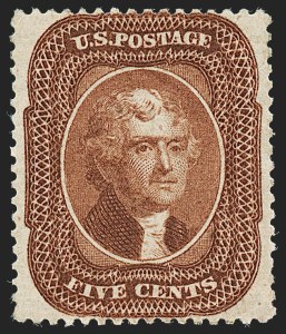Sale Number 1227, Lot Number 2254, 3c-10c 1857-60 Issue (Scott 25-35) Sale Number 1227, Lot Number 2254, 3c-10c 1857-60 Issue (Scott 25-35)
