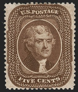 Sale 1227, Lot 2256, 3c-10c 1857-60 Issue (Scott 25-35)