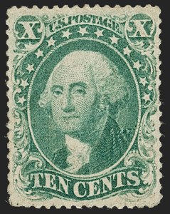Sale 1227, Lot 2258, 3c-10c 1857-60 Issue (Scott 25-35)