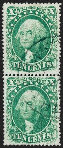 Sale Number 1227, Lot Number 2260, 3c-10c 1857-60 Issue (Scott 25-35)