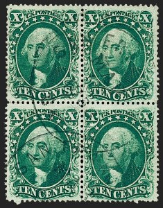 Sale 1227, Lot 2263, 3c-10c 1857-60 Issue (Scott 25-35)