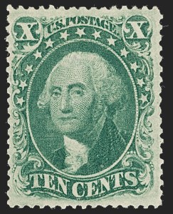 Sale 1227, Lot 2264, 3c-10c 1857-60 Issue (Scott 25-35)