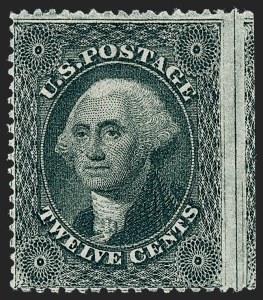 Sale 1227, Lot 2272, 12c-90c 1857-60 Issue (Scott 36-39)