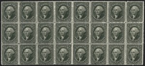 Sale 1227, Lot 2274, 12c-90c 1857-60 Issue (Scott 36-39)