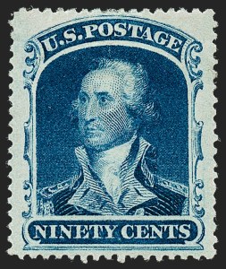 Sale 1227, Lot 2280, 12c-90c 1857-60 Issue (Scott 36-39)