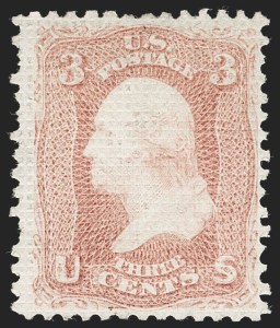 Sale 1227, Lot 2341, 1867-68 Grilled Issue, A, C, D, Z Grills (Scott 79-85E)