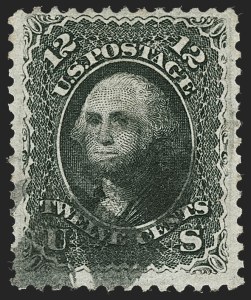 Sale 1227, Lot 2365, 1867-68 Grilled Issue, A, C, D, Z Grills (Scott 79-85E)