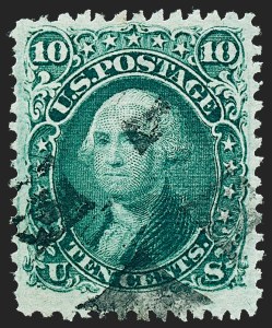 Sale 1227, Lot 2374, 1867-68 Grilled Issue, E, F Grills (Scott 86-101)