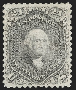 Sale 1227, Lot 2390, 1867-68 Grilled Issue, E, F Grills (Scott 86-101)